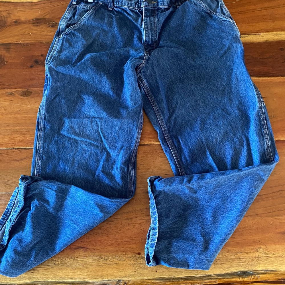 Carhartt Original Fit men’s Carpenter Jeans‎ 38x30 Fire Resistant